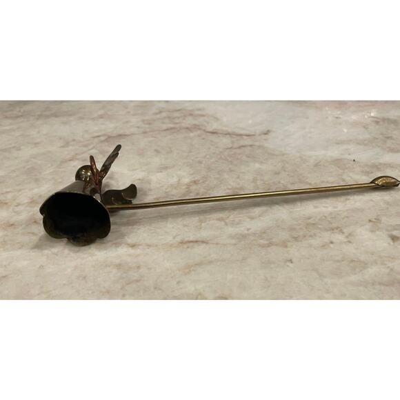 Vintage Brass Angel candle snuffer - Picture 2 of 11